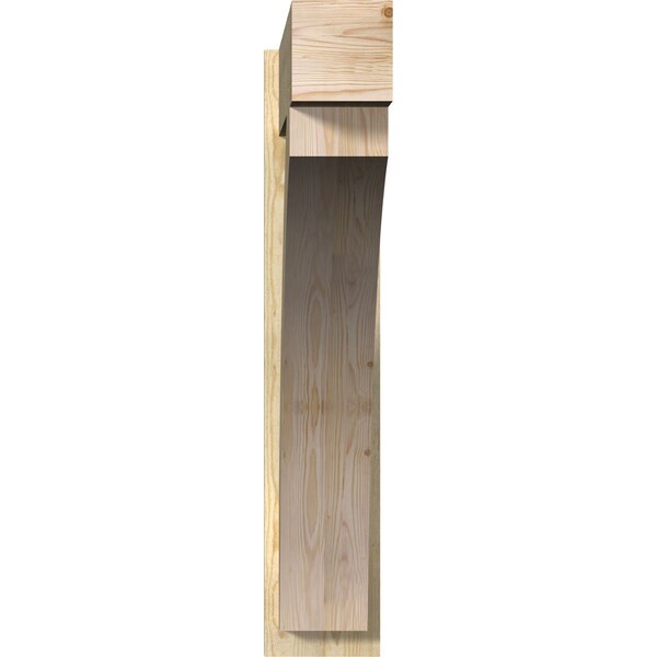 Thorton Block Rough Sawn Outlooker, Douglas Fir, 8W X 42D X 42H